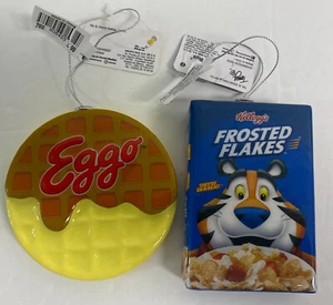 Kellogg’s Eggo & Frosted Flakes 2022 Christmas Ornament New - Picture 1 of 4