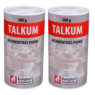 2x Talkum Puder 500g Talkum Talk Talcum Talc Talkumpulver Talkumpuder Reifen  - Bild 1 von 4