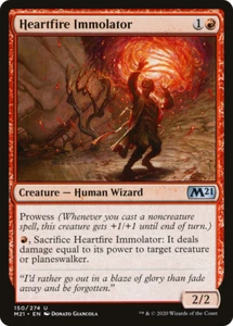 HEARTFIRE IMMOLATOR x4 mtg NM-M M21 Magic Core Set 2021 4 Unc - Picture 1 of 1