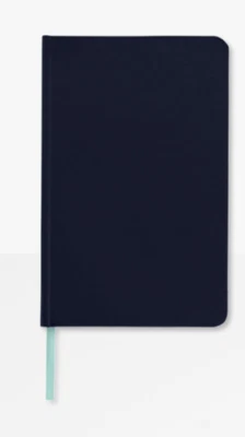 NOTEBOOK Appointed A5 Dot Grid Leather-like Journal in Oxford Blue SEALED - Image 1 of 3