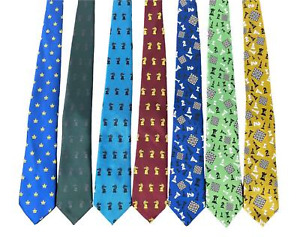 Chess Dress Tie - Choice of Colors and Designs