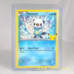 Pokemon TCG 25th Anniversary McDonalds Promo Card - Oshawott 21/25 Holo 2021 - Picture 1 of 2