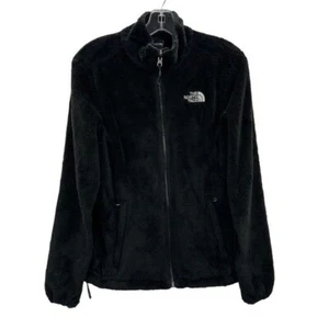 The North Face Women's S Osito Jacket Full Zip Black Silken Fleece AAHY Classic - Picture 1 of 10