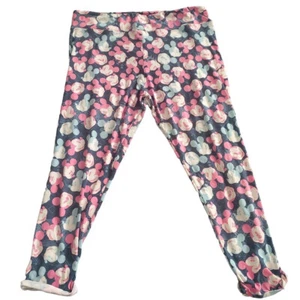LuLaRoe Disney Women's Blue and Pink Leggings Boho Twee Mickey Mouse Cartoon - Picture 1 of 6