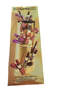 MAC Golden Girls Holiday Limited Edt 12 Mini Lustreglass Lipstick Set New - Picture 1 of 2