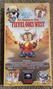 An American Tail: Fievel Goes West (VHS, 1991) vintage VHS - Picture 1 of 4