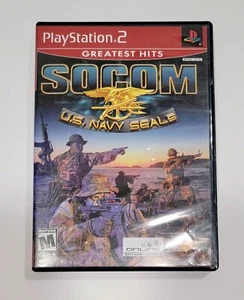 SOCOM: U.S. Navy SEALs | PlayStation 2 PS2 GH | Complete CIB W/ Manual | TESTED - Picture 1 of 9