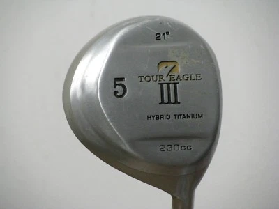 Ladies Tour Eagle III Hybrid Titanium 21* 5 Wood Ladies Flex Graphite Very Nice! - Image 1 of 4