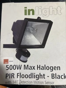 500W Sensor Light Floodlight Security Outdoor Garden Halogen PIR Motion Sensor - Picture 1 of 7