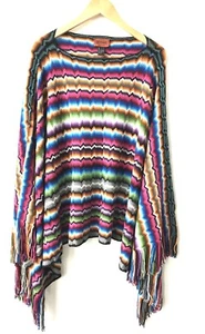 Poncho Missoni Muti color talla única se adapta a todos los - Imagen 1 de 4