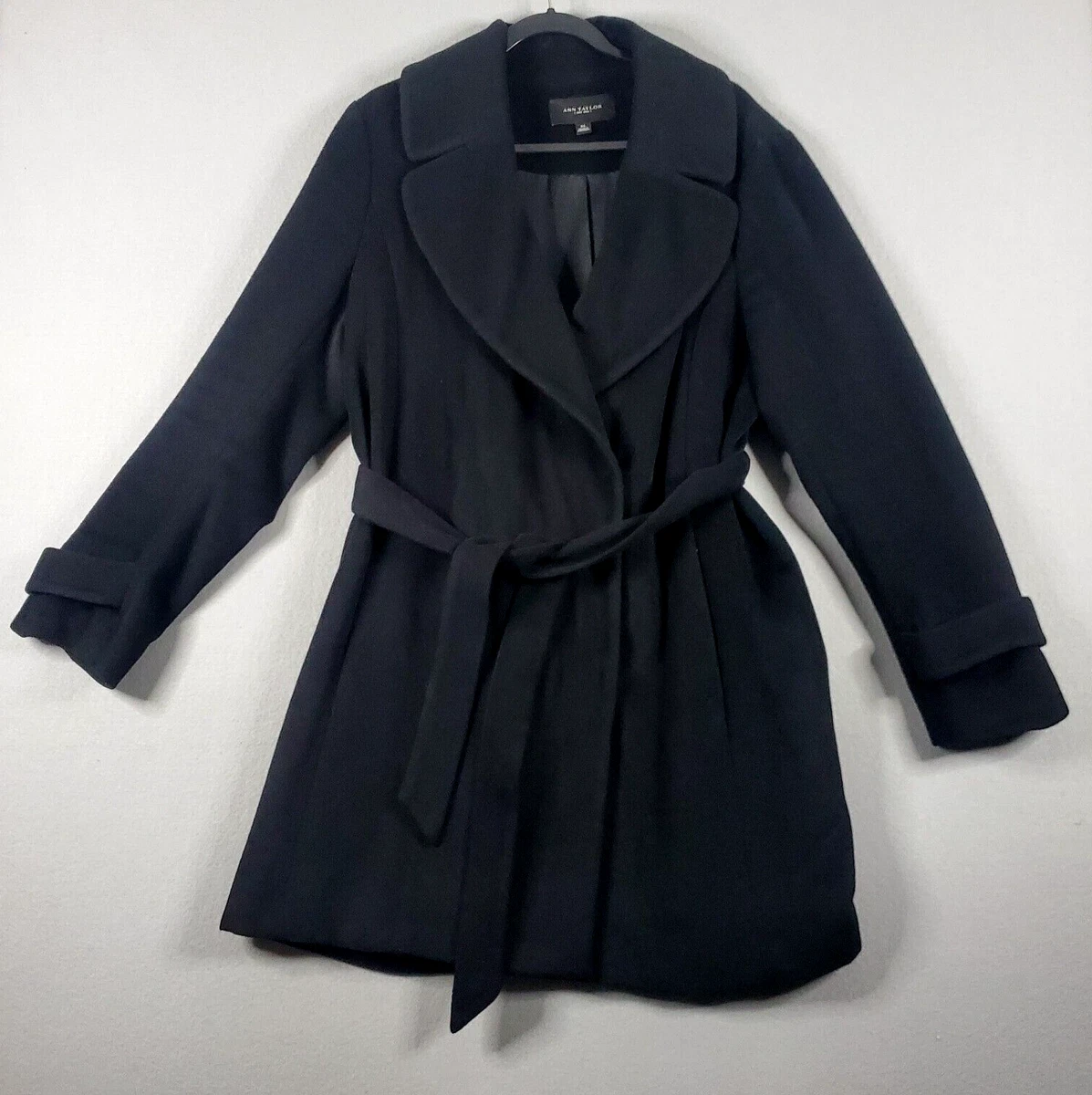 ジャケット・アウター 90s Anne  black full-length coat Ann Taylor Trench Coats for Women for sale | eBay