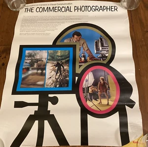 Colorido póster Kodak 1970 comunicación visual el fotógrafo comercial de Kodak - Imagen 1 de 11