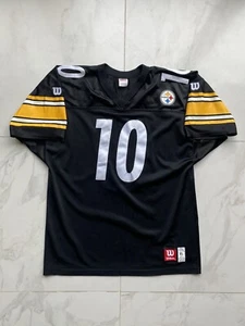VTG Wilson Pittsburgh Steelers Kordell Stewart #10 NFL Authentic Jersey 50 XL - Picture 1 of 10