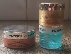 Peter Thomas Roth Vitamin -C gel Eye Patches *bonus Gel & 24k Gold masks* - Picture 1 of 7