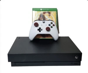 ☆XBOX ONE X CONSOLE 1TB W/1 GAME AND 1 CONTROLLER POWER CABLES INCLUDED☆ - Picture 1 of 3