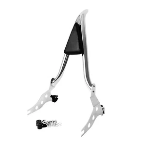 26" Tall Chrome Sissy Bar Backrest for Harley Fat Boy 18-24 /Breakout FXBR 13-23 - Picture 1 of 14