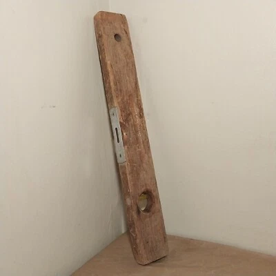 Working Vintage Stevens 18" Wood Level Stevens Level Co. Newton Falls, Ohio USA - Image 1 of 4