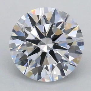 1.50 CARAT D Color VVS2 Clarity IGI Certified CVD Lab Grown Diamond Round Shape - Picture 1 of 8