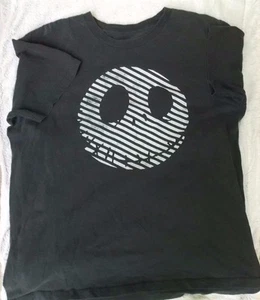 Pesadilla antes de Navidad Jack Skellington Calavera Disney Camiseta Negra Grande - Imagen 1 de 3
