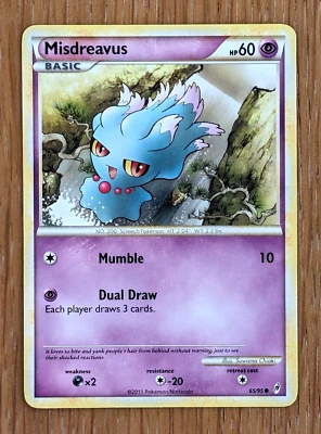 Misdreavus 65/95 ~ Call of Legends ~ Pack Fresh!! - Image 1 of 2