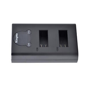 5V Dual Battery Charger USB Charging Holder 2 Slot For Gopro Max Action Camera