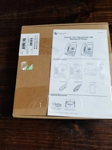 Polycom VVX 250 Desktop Business IP Phone with Four Lines & Color Display Office - Picture 1 of 9