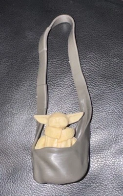 Raro Hot Toys Star Wars 1/6 Cromo Mandaloriano Deluxe Grogu con Prototipo de Bolsa Foto 1 de 4