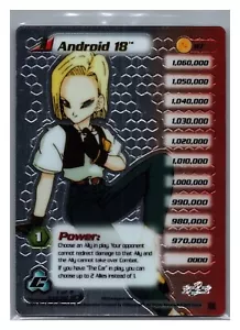 1x DBZ CCG ANDROID 18 LV1 ALTA TECNOLOGÍA R7 REDENCIÓN PROMO CELDA SAGA LIMITADA - Imagen 1 de 1