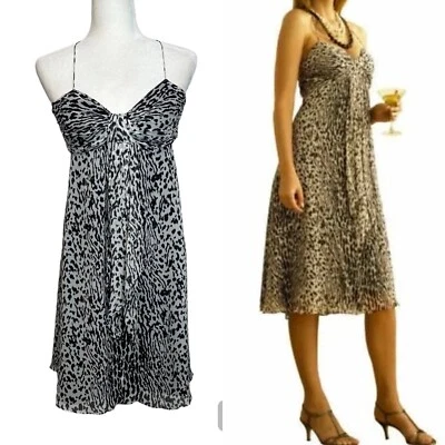 Banana Republic Women's Size 4 P 100% Silk Slip Dress Fairy Baby Doll Vtg. Y2K - Image 1 of 4