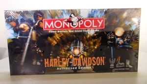 Harley-Davidson Monopoly Edición Autorizada Ocho Fichas Coleccionables de Peltre, Nuevas en Caja - Imagen 1 de 8
