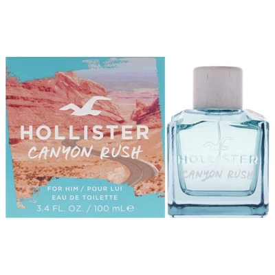 3 Pack Canyon Rush by Hollister for Men - 3.4 oz EDT Spray - Image 1 of 4