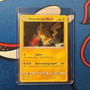 POKEMON Karte - Meisterdetektiv Pikachu - 10/18 - deutsch - Good - Bild 1 von 2
