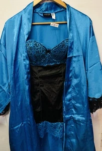 fredericks of hollywood Set Korsett und Morgenmantel eingestellt kleiner Tanga enthalten - Bild 1 von 11