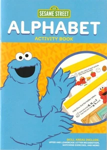 Kappa Kids SESAME STREET ALPHABET 32-Page Educational Activity Coloring Book - Picture 1 of 7