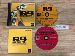 FJ1364 R4 Ridge Racer Type 4 PS1 Japan - Picture 1 of 4