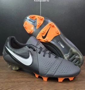 Botines de fútbol Nike CTR360 Maestri III Fg para hombre talla 8 cuero negro raros 2013 - Imagen 1 de 11