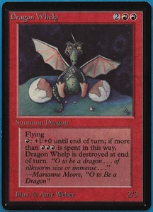 Dragon Whelp Beta NM Red Uncommon MAGIC THE GATHERING CARD (ID# 494357) ABUGames - Picture 1 of 2