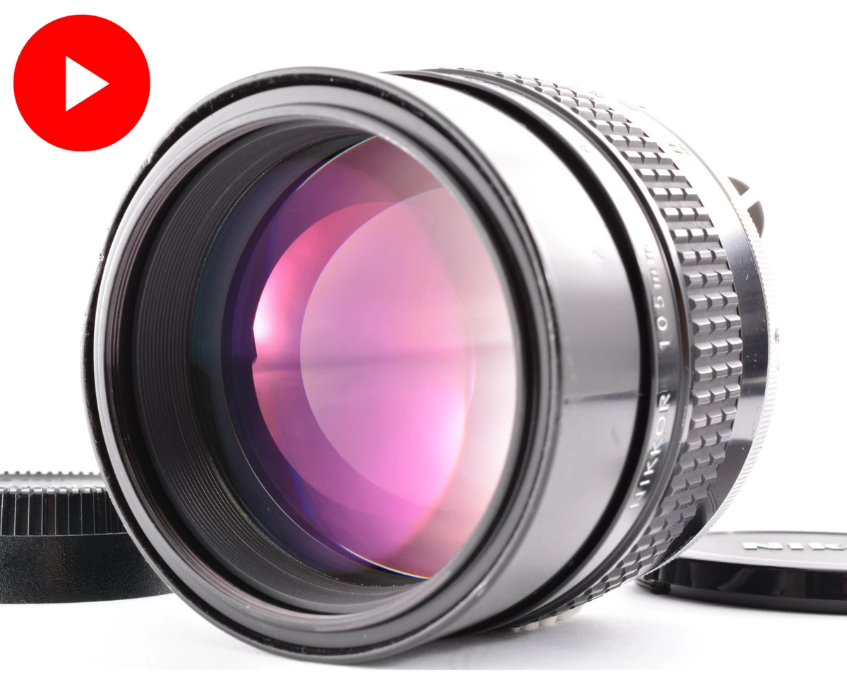 Nikon f/1.8 Camera Lenses 105mm Focal for sale | eBay