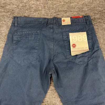 Pantalones para hombre Jordan Craig Timeless Apparel azules - talla 36 x 30 - JE2352 - nuevos Foto 1 de 4