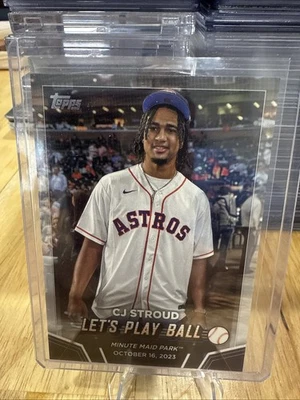 2024 Topps Series 2 - 2023 Let's Play Ball C.J. Stroud #PB-1 - Image 1 of 2