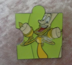 Loungefly / Disney - Beauty & Beast - Lumiere - Mystery / Blind Box Puzzle Pin - Picture 1 of 1
