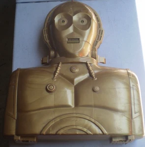 Star Wars 1983 Kenner 3-CPO Talking and Eyes Light Up Figure Case - Foto 1 di 3