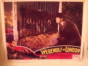 1935 "Werewolf of London" Lobby Card #8 11 X 14 Classic Horror Henry Hull  - Picture 1 of 1