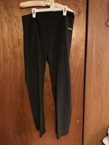NWT Calvin Klein Leggings, High Waist, Straight Leg, Size L, Black - Picture 1 of 5