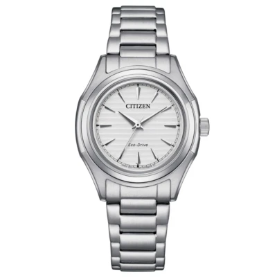 CITIZEN ECO-DRIVE Lady OROLOGIO DA DONNA IN ACCIAIO SOLO TEMPO FE2110-81A - Immagine 1 di 4