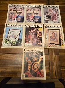 Revista Cross Stitch and Country Crafts números de 1990 - Imagen 1 de 14