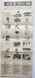Mazda Flash Sign Mailer Ad Changeable Colored Slides Perfect Sign 1920's - Picture 1 of 10