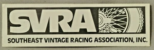 SVRA Sticker. 6 3/8" x 1 7/8" - Picture 1 of 1