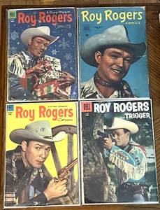 Roy Rogers Dell Comic Book Lot - DELL COMICS GOLDEN AGE! - Picture 1 of 1