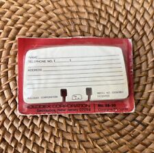 Sealed Vintage Rolodex Corporation Petite Card File Organizer ( 50 Total )